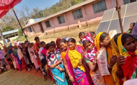 अबूझमाड़ (ओरछा) के सुदूर ग्रामों में पहली बार हुआ मतदान