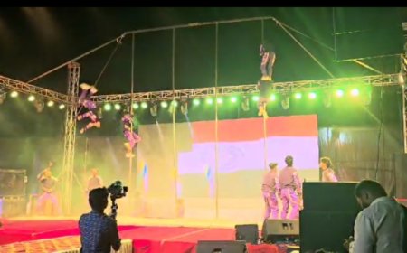 माता मावली मेले में मलखंभ डांस एकेडमी का अद्वितीय प्रदर्शन, संसद महेश कश्यप ने की 20 लाख रुपये की घोषणा