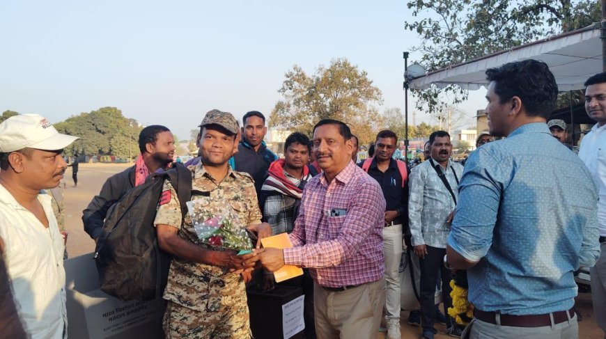 त्रिस्तरीय पंचायत निर्वाचन 2025  मतदान दलों की हुई सकुशल वापसी