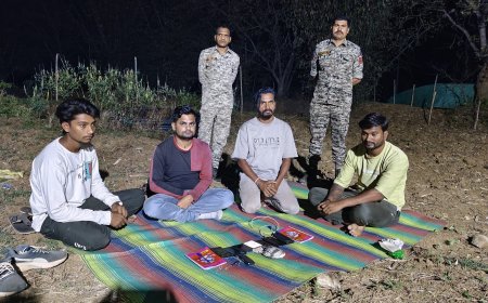 नारायणपुर पुलिस की बड़ी कार्रवाई: आईपीएल सट्टा खिलाने वाले 4 सटोरिए गिरफ्तार