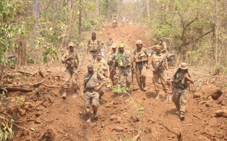 नक्सल उन्मूलन मिशन 'कगार-2026' में आईटीबीपी के बढ़ते कदम अबूझमाड़ में