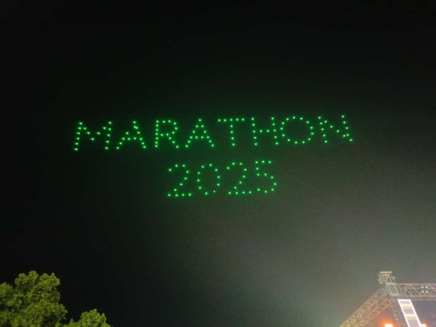 नारायणपुर में अबूझमाड़ पीस हाफ मैराथन 2025 के महोत्सव