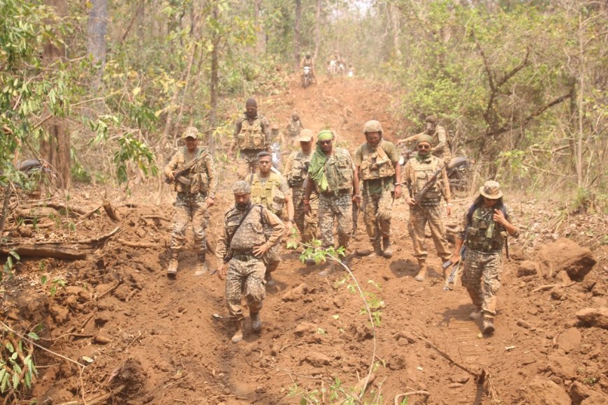 नक्सल उन्मूलन मिशन 'कगार-2026' में आईटीबीपी के बढ़ते कदम अबूझमाड़ में