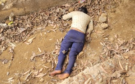 जिला नारायणपुर के अन्दरूनी माड़ क्षेत्र में रोड निर्माण कार्य में लगे हाईवा चालक ललित कुमार ठाकुर की शव मिला बासिंग पुलिया के नीचे संदिग्ध अवस्था मे।