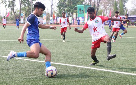 आन्ध्र प्रदेश को हराकर गत चैंपियन दिल्ली ने स्वामी विवेकानंद अंडर-20 पुरुष एनएफसी 2025 के क्वार्टर फाइनल में जगह बनाई