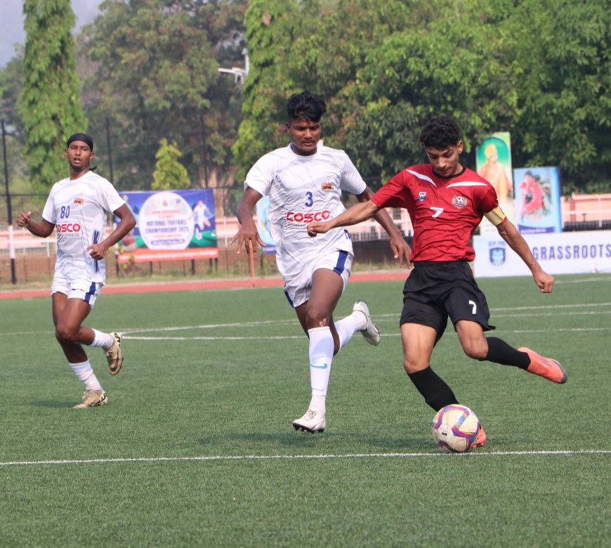 बंगाल और हरियाणा के बीच मैच ड्रा रही और नागालैंड ने मध्यप्रदेश को 4-2 से हराया