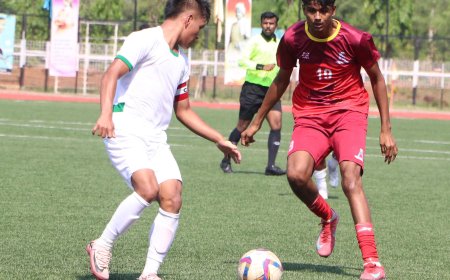 मेघालय ने कर्नाटक को हराकर स्वामी विवेकानंद अंडर-20 पुरुष राष्ट्रीय फुटबॉल चैंपियनशिप 2025 के सेमीफाइनल में बनाई जगह