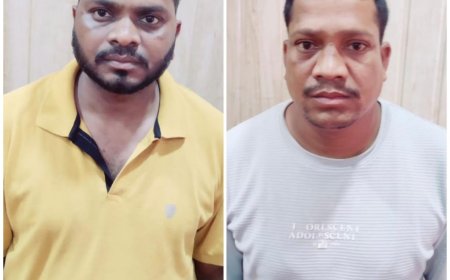 नारायणपुर पुलिस की बड़ी कार्रवाई: फर्जी कंपनी में निवेश के नाम पर ठगी करने वाले दो आरोपी गिरफ्तार।