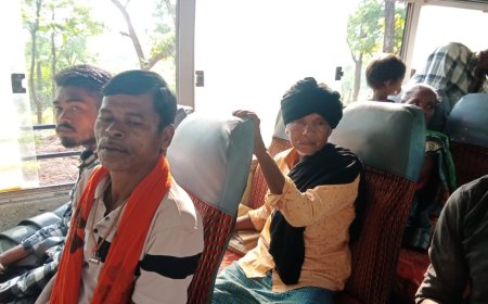 नारायणपुर में नक्सली क्षेत्र के लिए बस सेवा का शुभारंभ