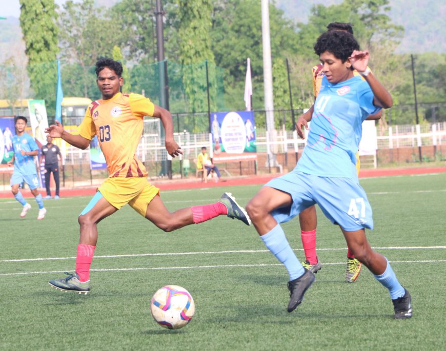 फुटबॉल मैच में धमाकेदार प्रदर्शन: जॉय फर्नांडीस ने किया दोहरा गोल