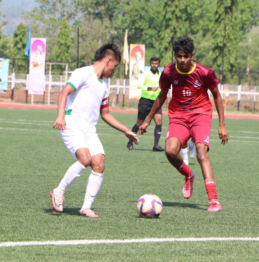 मेघालय ने कर्नाटक को हराकर स्वामी विवेकानंद अंडर-20 पुरुष राष्ट्रीय फुटबॉल चैंपियनशिप 2025 के सेमीफाइनल में बनाई जगह