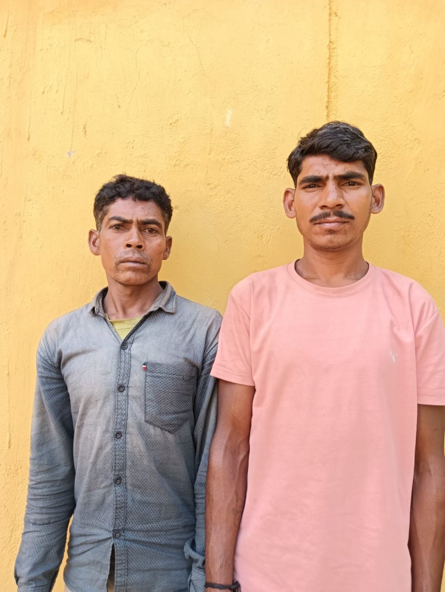 नारायणपुर पुलिस की बड़ी कार्रवाई, 02 नक्सल सदस्य गिरफ्तार, विस्फोटक सामग्री बरामद