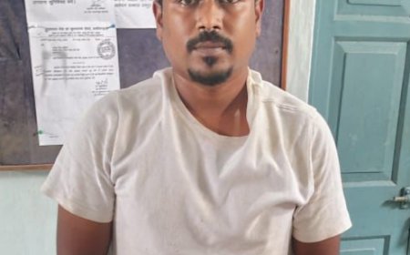 नारायणपुर पुलिस की बड़ी कार्रवाई: नक्सलियों को अवैध हथियार सप्लाई करने वाला आरोपी गिरफ्तार