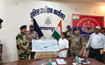 नारायणपुर में 4 महिला और 2 पुरुष माओवादियों ने किया आत्मसमर्पण