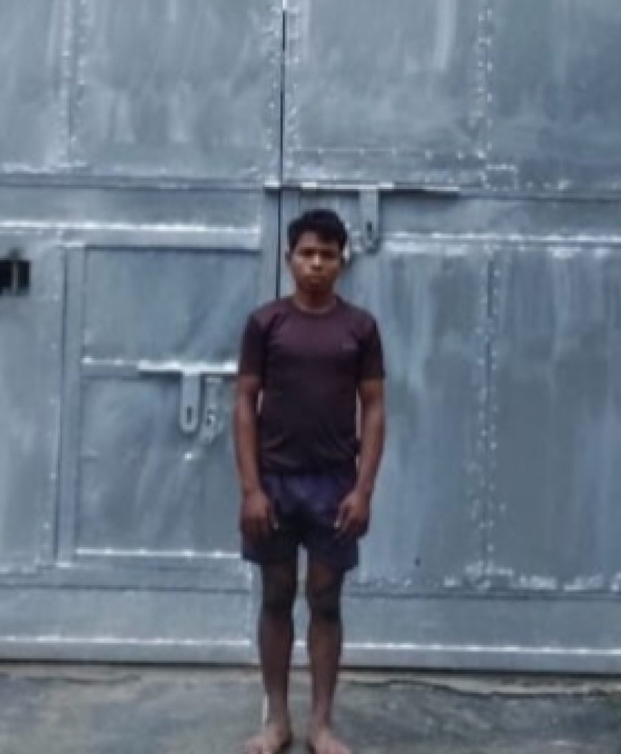 नारायणपुर पुलिस ने जादू-टोना के संदेह में हत्या करने वाले आरोपी को गिरफ्तार किया