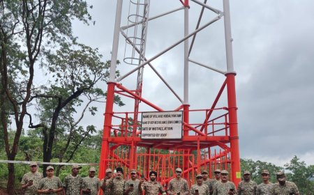 अबुझमाड़ के कोडलियार में मोबाइल टॉवर की स्थापना से ग्रामीणों को मिलेगी बेहतर संचार सेवा