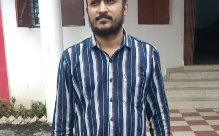 विक्रम बैस उर्फ चिंटू की हत्या और साजिश के मामले में फरार आरोपी विप्लव हलधर को नारायणपुर पुलिस ने गिरफ्तार कर भेजा जेल