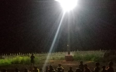 विष्णु के सुशासन में सोलर हाई मास्ट से रोशन हो रहा है अबुझमाड़