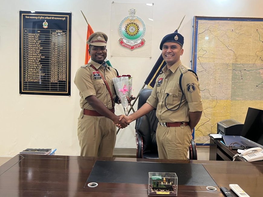 श्री रॉबिंसन गुड़िया (भा.पु.से) ने जिला नारायणपुर के 23वें पुलिस अधीक्षक के रूप में सम्हाला कार्यभार,श्री प्रभात कुमार (भा.पु.से) हुए कार्यमुक्त