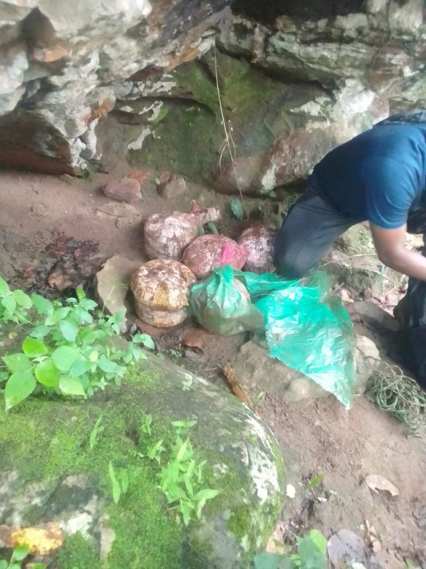 नक्सलियों के मंसूबे नाकाम: सुरक्षा बल को हानिंग के लिए लगाई थी 05 आईईडी, बीडीएस टीम किया निष्क्रिय