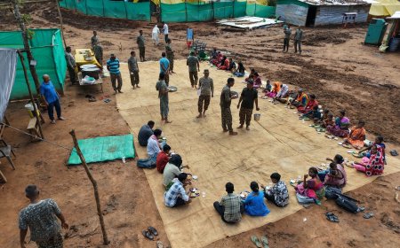 महानवमी के उपलक्ष में ITBP ने ग्राम वासियों के साथ मनाया सामूहिक भोज और निशुल्क चिकित्सा शिविर का आयोजन