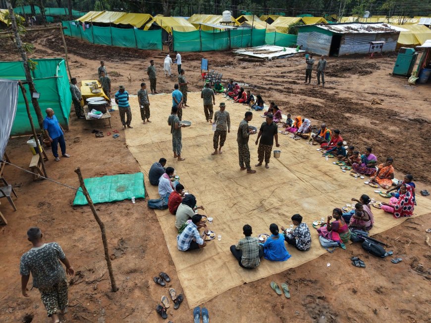 महानवमी के उपलक्ष में ITBP ने ग्राम वासियों के साथ मनाया सामूहिक भोज और निशुल्क चिकित्सा शिविर का आयोजन