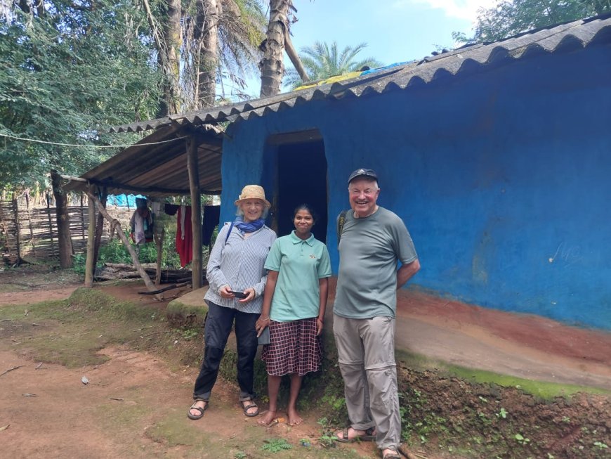 कच्चापाल में विदेशी मेहमानों का आगमन, बस्तर के दिल तक पहुंची दुनिया