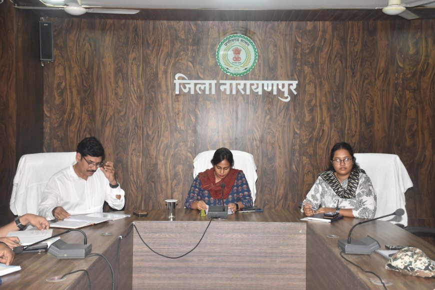 राज्य उत्सव की तैयारी को लेकर कलेक्टर ने ली समीक्षा बैठक