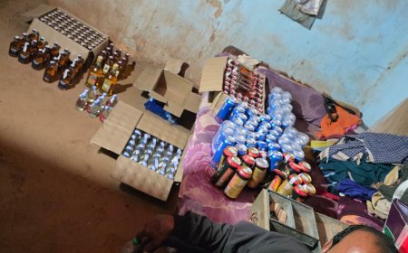 नारायणपुर पुलिस की बड़ी कार्रवाई, अवैध शराब और जुआ के खिलाफ अभियान में कई गिरफ्तार