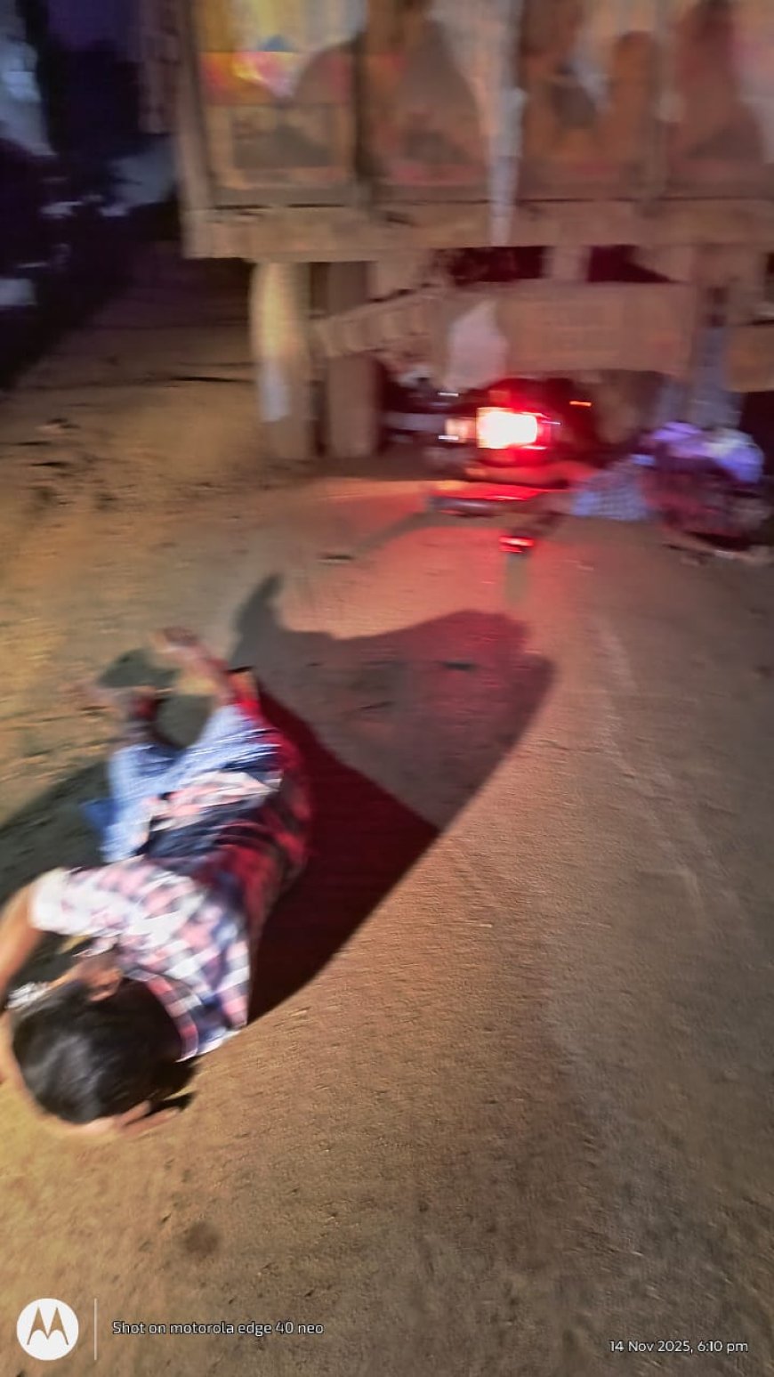 छोटे डोंगर माइनस में दर्दनाक हादसा: ट्रक ने तीन को रौंदा, दो की मौत, एक गंभीर