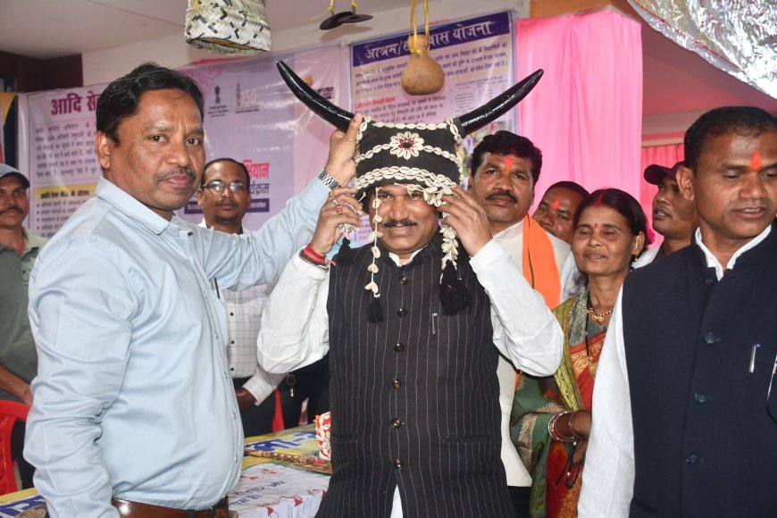 भगवान बिरसा मुंडा की जयंती पर जिले में मनाया गया जनजातीय गौरव दिवस