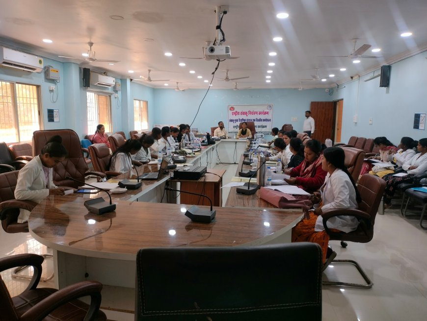 जिले में सात दिवसीय मानसिक स्वास्थ्य एवं तंबाकू नियंत्रण प्रशिक्षण कार्यक्रम संपन्न