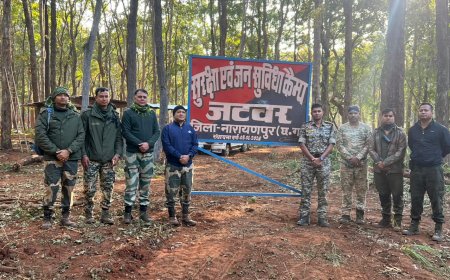 नारायणपुर पुलिस और बीएसएफ ने खोला जटवर में नवीन कैम्प