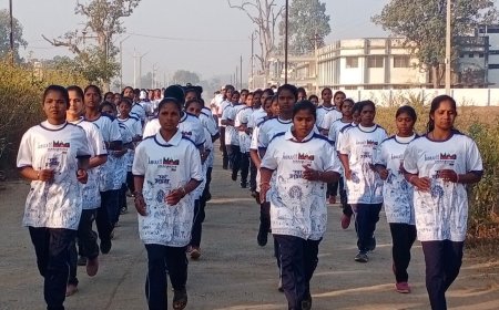 अबूझमाड़ में शांति और विकास की ओर एक नई दौड़ पीस मैराथन 2026 उम्मीद, एकता और नए भारत का संदेश