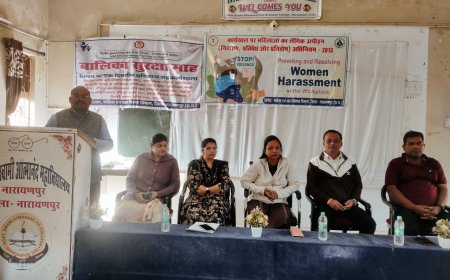 यौन उत्पीड़न के खिलाफ जागरूकता: नारायणपुर में एक दिवसीय कार्यशाला का आयोजन