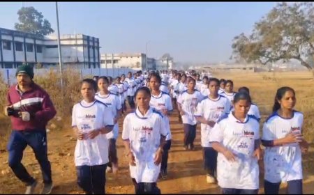 नक्सलियों का शांति का सफर: अबुझमाड़ पीस हाफ मैराथन में 140 आत्मसमर्पित नक्सलियों की ऐतिहासिक दौड़