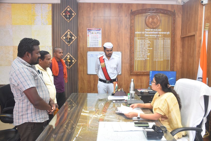 जनदर्शन में कलेक्टर नम्रता जैन ने सुनी आमजनों की समस्या निराकरण करने दिलाया भरोसा