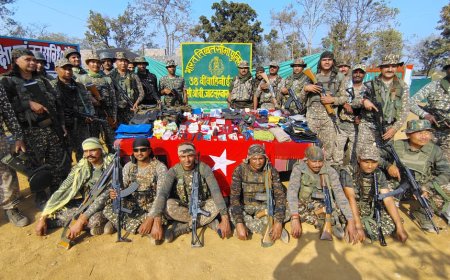 अबूझमाड़ क्षेत्र में नक्सली डम्प बरामद, 38वीं वाहिनी ITBP को बड़ी सफलता