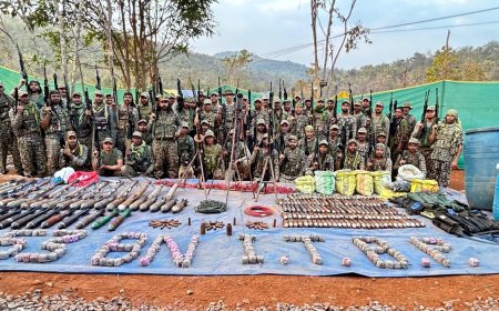 नारायणपुर पुलिस की बड़ी उपलब्धि: 53वीं बटालियन आईटीबीपी के जवानों ने नक्सली डम्प बरामद किया