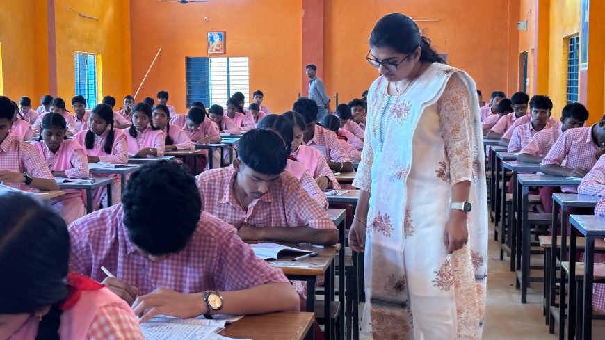 कलेक्टर ने बालक हायर सेकेंडरी स्कूल का निरीक्षण, साफ-सफाई और अनुशासन की प्रशंसा की