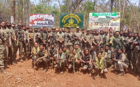 नारायणपुर पुलिस ने 'कुमनार' में खोला नवीन सुरक्षा एवं जन सुविधा कैंप, अब निर्भीक होकर तिरंगा फहराएंगे अबूझमाड लोग