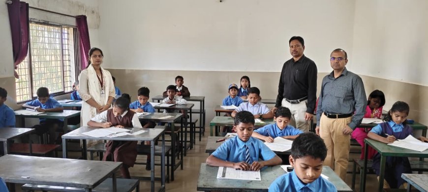 एकलव्य आदर्श आवासीय विद्यालय छेरीबेड़ा एवं ओरछा में प्रवेश हेतु परीक्षा आयोजित, 479 परीक्षार्थी शामिल