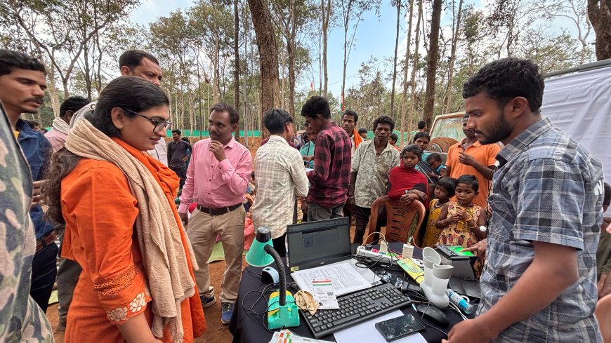 सुशासन एक्सप्रेस से ग्रामीणों की जिंदगी में बदलाव: 952 ग्रामीणों के बने आधार कार्ड, गांव में ही मिल रही सभी दस्तावेज बनाने की सुविधा