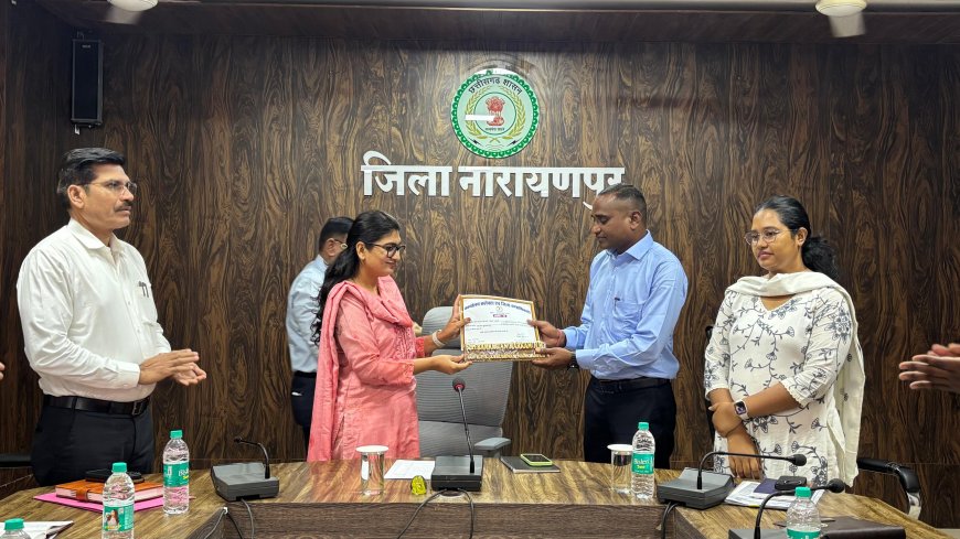 कलेक्टर नम्रता जैन की पहल पर उत्कृष्ट कार्य करने वाले शिक्षक हुए सम्मानित