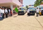 नारायणपुर को मिली 09 नई 108 संजीवनी एक्सप्रेस एंबुलेंस, आपातकालीन स्वास्थ्य सेवाओं को मिला नया संबल