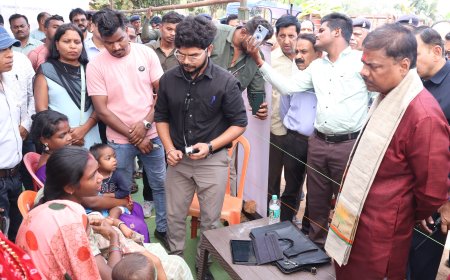 प्रोजेक्ट धड़कन के तहत बच्चों में जन्मजात हृदय रोग की जांच हेतु विशेष अभियान में 2780 बच्चों की हुई स्क्रीनिंग, 3 बच्चो को निःशुल्क उपचार हेतु रायपुर सत्य साईं अस्पताल भेजा गया