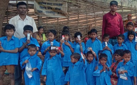 नक्सल प्रभावित अबूझमाड़ के मरकाबेड़ा में खुली शिक्षा की राह, मुख्यमंत्री विष्णु देव साय की पहल से मिली सफलता