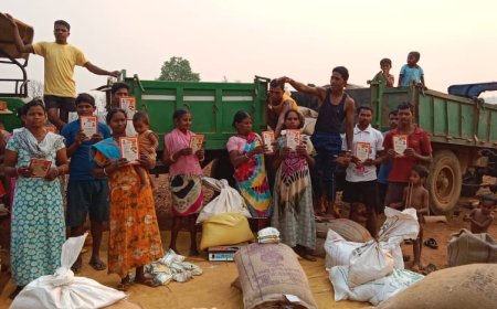 अबूझमाड़ के थुलथुली में 22 किमी पैदल सफर की मजबूरी खत्म, गांव में ही शुरू हुई राशन वितरण व्यवस्था से बदली तस्वीर