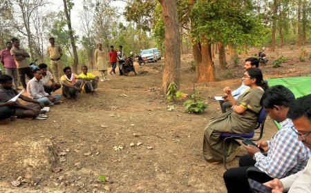 नारायणपुर में 9.5 किमी बाईपास के लिए कलेक्टर ने गांव पहुंचकर किया संवाद, विकास के साथ मूलभूत समस्याओं के समाधान का दिलाया भरोसा