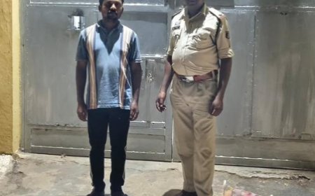 पीएनबी बैंक गबन और महिला हत्याकांड का आरोपी नारायणपुर पुलिस के हत्थे चढ़ा, भेजा गया जेल